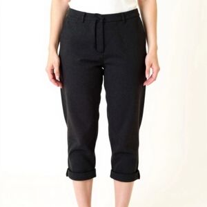 Harve Benard Classic Black Capri Slacks